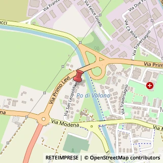 Mappa Via San Leopoldo, 34 Quartiere, 44122 Ferrara, Ferrara (Emilia Romagna)