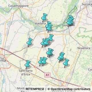 Mappa Via Montessori, 42028 Poviglio RE, Italia (7.08278)