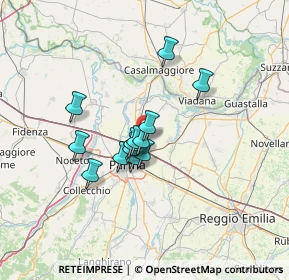 Mappa Via Emilio Gino Segrè, 43122 Parma PR, Italia (9.53308)