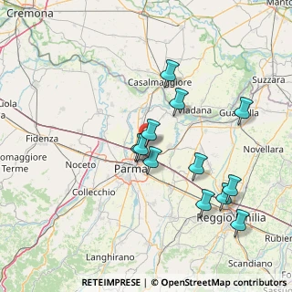 Mappa Via Emilio Gino Segrè, 43122 Parma PR, Italia (14.65417)