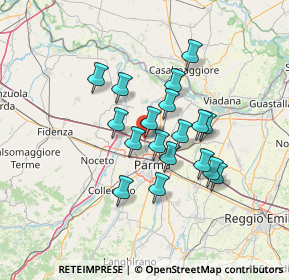 Mappa Via Tullio Masotti, 43126 Baganzola PR, Italia (10.81111)