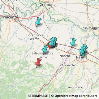 Mappa Strada Lodesana di Sopra, 43036 Fidenza PR, Italia (11.55)