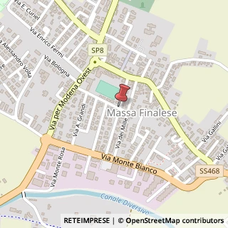 Mappa Via carducci 5, 41034 Finale Emilia, Modena (Emilia Romagna)