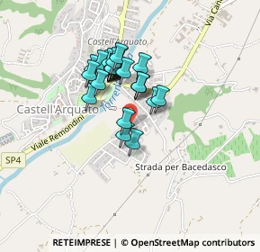 Mappa Strada Communale dei Pallastrelli, 29014 Castell'Arquato PC, Italia (0.325)