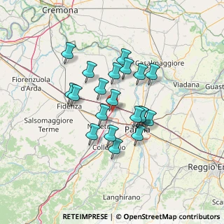 Mappa Via Lisbona, 43010 Fontevivo PR, Italia (10.9435)