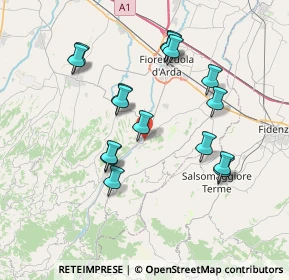 Mappa SP N., 29014 Castell'Arquato PC, Italia (7.1675)