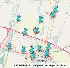 Mappa Strada Vecchia di Baganzola, 43126 Baganzola PR, Italia (4.58786)