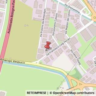 Mappa Via Francesco Luigi Ferrari, 22, 44122 Ferrara, Ferrara (Emilia Romagna)