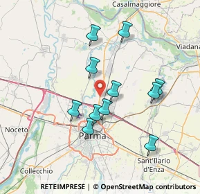 Mappa Via Colorno, 43122 Parma PR, Italia (6.55818)