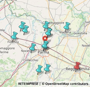 Mappa Via Colorno, 43122 Parma PR, Italia (14.29769)