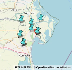 Mappa Via F.Cervi, 44020 Goro FE, Italia (11.05714)