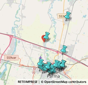 Mappa Via Ferdinando Santi, 43126 Parma PR, Italia (5.219)