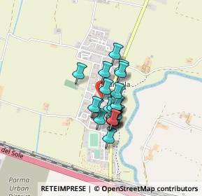 Mappa Via Ferdinando Santi, 43126 Parma PR, Italia (0.2375)