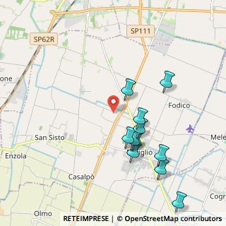 Mappa Via Pessina, 42028 Poviglio RE, Italia (2.02818)