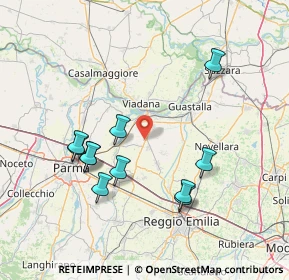 Mappa Via Pessina, 42028 Poviglio RE, Italia (15.22)