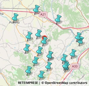 Mappa Collina san defendente, 14012 Ferrere AT, Italia (9.1115)