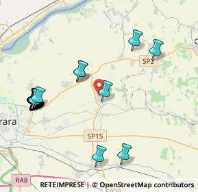 Mappa Via Raffanello, 44123 Baura FE, Italia (4.83)