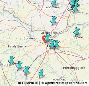 Mappa SP69, 44124 Ferrara FE, Italia (22.23294)