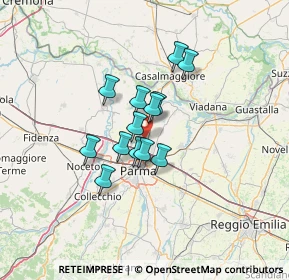 Mappa SP Colorno, 43122 Parma PR (8.97077)