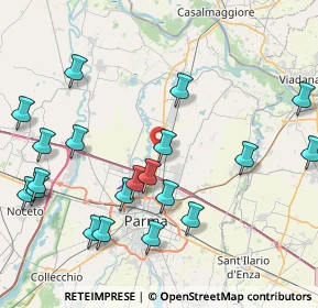 Mappa SP Colorno, 43122 Parma PR (9.711)