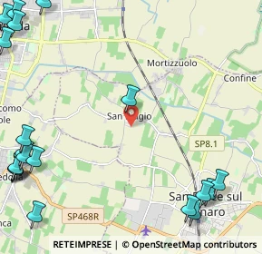 Mappa Via A. Baraldini, 41038 San felice sul Panaro MO, Italia (3.663)