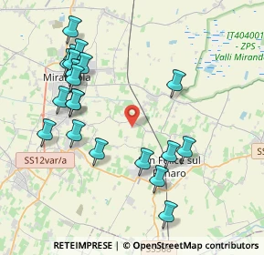 Mappa Via A. Baraldini, 41038 San felice sul Panaro MO, Italia (4.331)