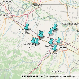 Mappa Via Palme, 43036 Fidenza PR, Italia (9.4425)