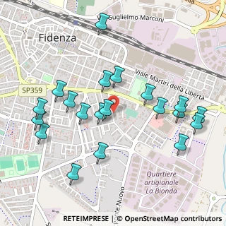 Mappa Via Palme, 43036 Fidenza PR, Italia (0.5405)