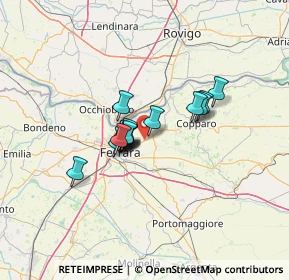 Mappa Via Anna Politkovskaja, 44123 Ferrara FE, Italia (8.48733)