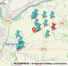 Mappa Via Anna Politkovskaja, 44123 Boara FE, Italia (3.50938)