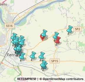 Mappa Via Anna Politkovskaja, 44123 Ferrara FE, Italia (4.5635)