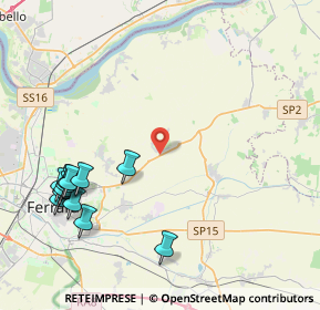 Mappa Via Anna Politkovskaja, 44123 Boara FE, Italia (5.19333)