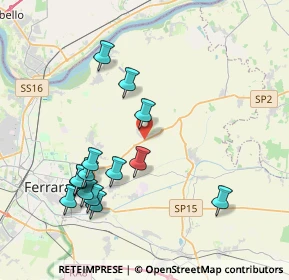 Mappa Via Anna Politkovskaja, 44123 Boara FE, Italia (4.12857)