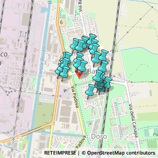 Mappa Via Mazzolino Lodovico, 44122 Ferrara FE, Italia (0.29296)