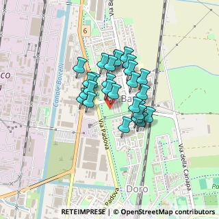 Mappa Via Mazzolino Lodovico, 44122 Ferrara FE, Italia (0.3)