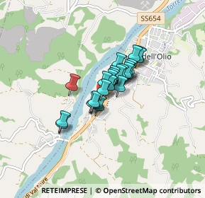 Mappa Via dei Gattoni, 29028 Ponte dell'Olio PC, Italia (0.4625)