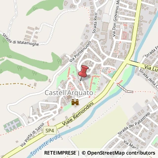 Mappa Via della Riva, 8, 29014 Castell'Arquato, Piacenza (Emilia Romagna)