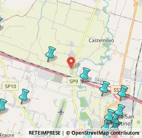 Mappa Strada Nuova di Baganzola, 43126 Baganzola PR, Italia (3.9135)