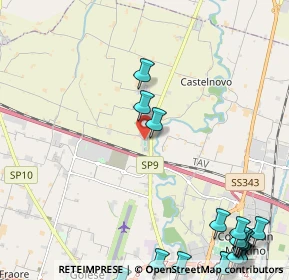 Mappa Strada Nuova di Baganzola, 43126 Baganzola PR, Italia (3.5995)