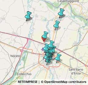 Mappa Strada Nuova di Baganzola, 43126 Baganzola PR, Italia (6.54412)