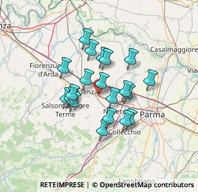 Mappa Via G. Falcone, 43012 Fontanellato PR, Italia (10.366)