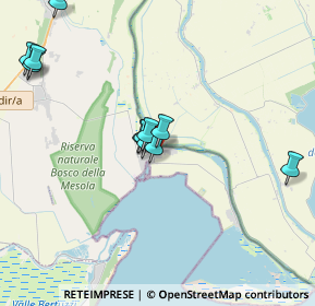 Mappa Via Brugnoli, 44020 Goro FE, Italia (3.78364)