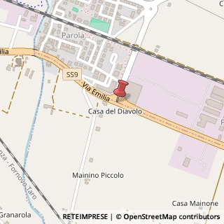 Mappa Via Emilia, 58/C, 43012 Fontanellato, Parma (Emilia Romagna)