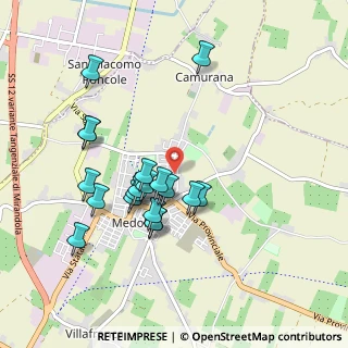 Mappa Via Amendola, 41036 Medolla MO, Italia (0.862)