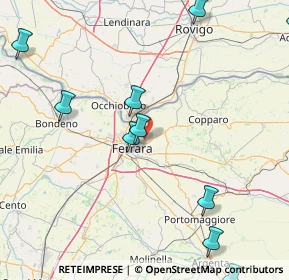 Mappa Via Antonio Tebaldeo, 44123 Ferrara FE, Italia (34.676)