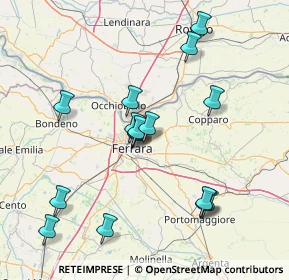 Mappa Via Antonio Tebaldeo, 44123 Ferrara FE, Italia (15.11188)