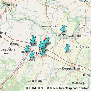 Mappa Strada Serpente Verde, 43122 Parma PR, Italia (10.24083)