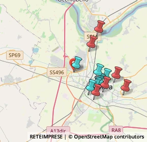 Mappa Via Traversagno, 44122 Ferrara FE, Italia (3.40333)