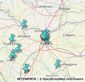 Mappa Via Traversagno, 44122 Ferrara FE, Italia (15.54)