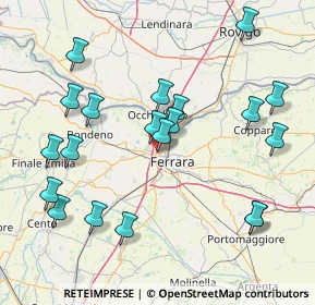 Mappa Via Traversagno, 44122 Ferrara FE, Italia (17.521)
